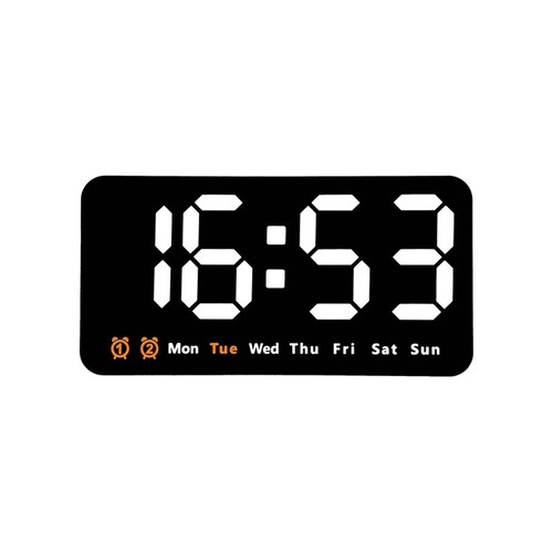 Led digital wanduhr mit - digital,