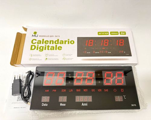 Digitaler led wecker mit - led-wecker,