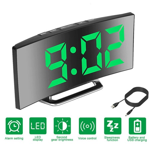 Led lcd digital alarm wecker - digital,