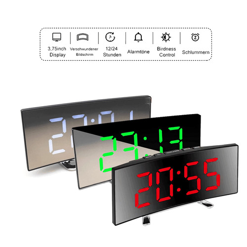 Geräuschlos digital wecker - geräuschlos,