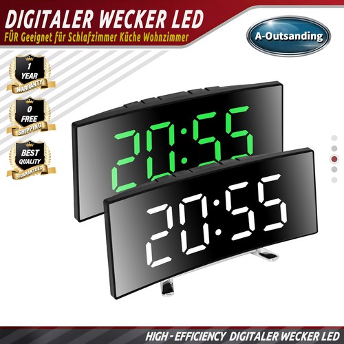 Digitaler led wecker mit - digitaler,