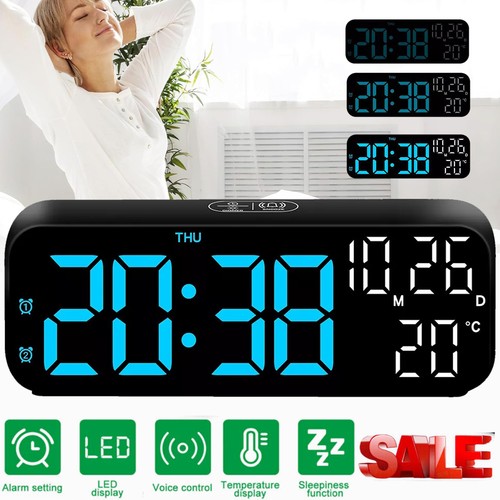 Led digital wecker tischuhr - led,