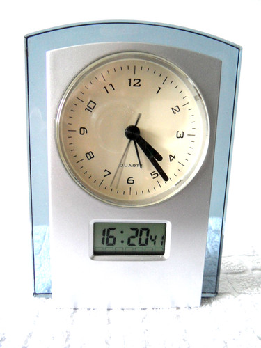 Wecker silber mit - silber,,