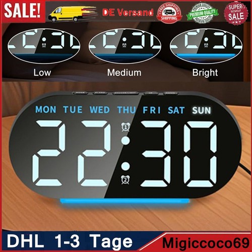 Digitaler led wecker mit - digitaler,