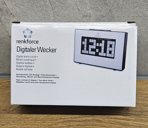 Renkforce digital wecker lcd - renkforce,