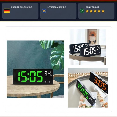 Digitaler wecker - digitaler,