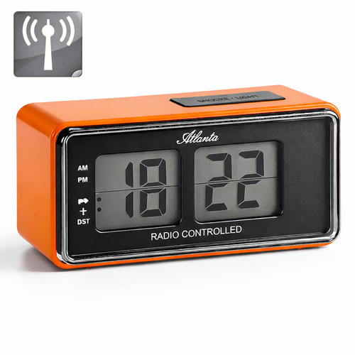 Retro wecker funk lcd - retro, digital