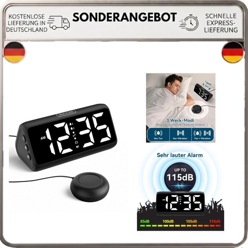 Netzu wecker laut mit - netzu,