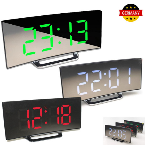 Led digitaler wecker mit - led,