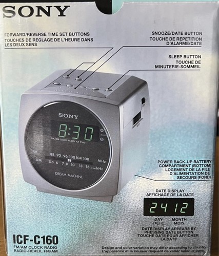 Sony icf c160 - sony, radiowecker