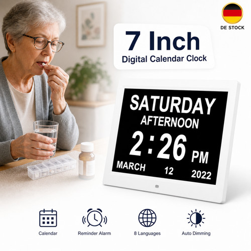 Demenz uhr senioren digitale - demenz,