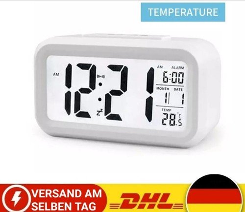 Digital led alarmwecker uhr - digital,