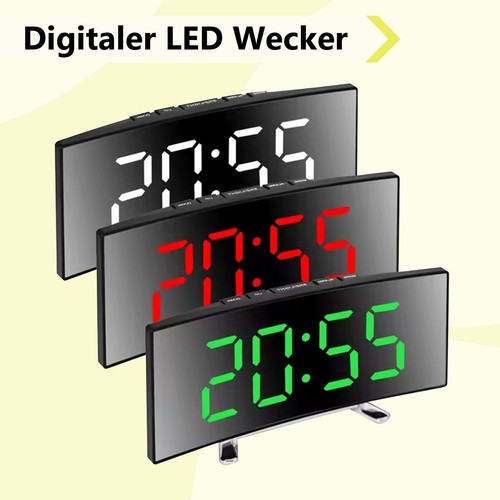 Digitaler led tischuhr wecker - tischuhr,
