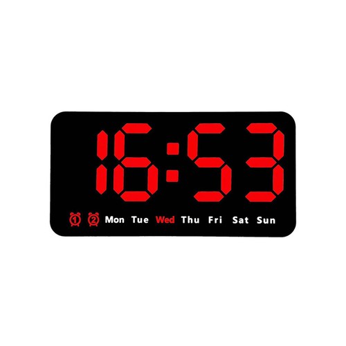 Led digital wanduhr - led,