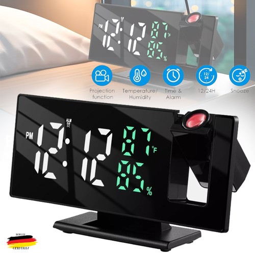 Led alarm wecker mit - led,
